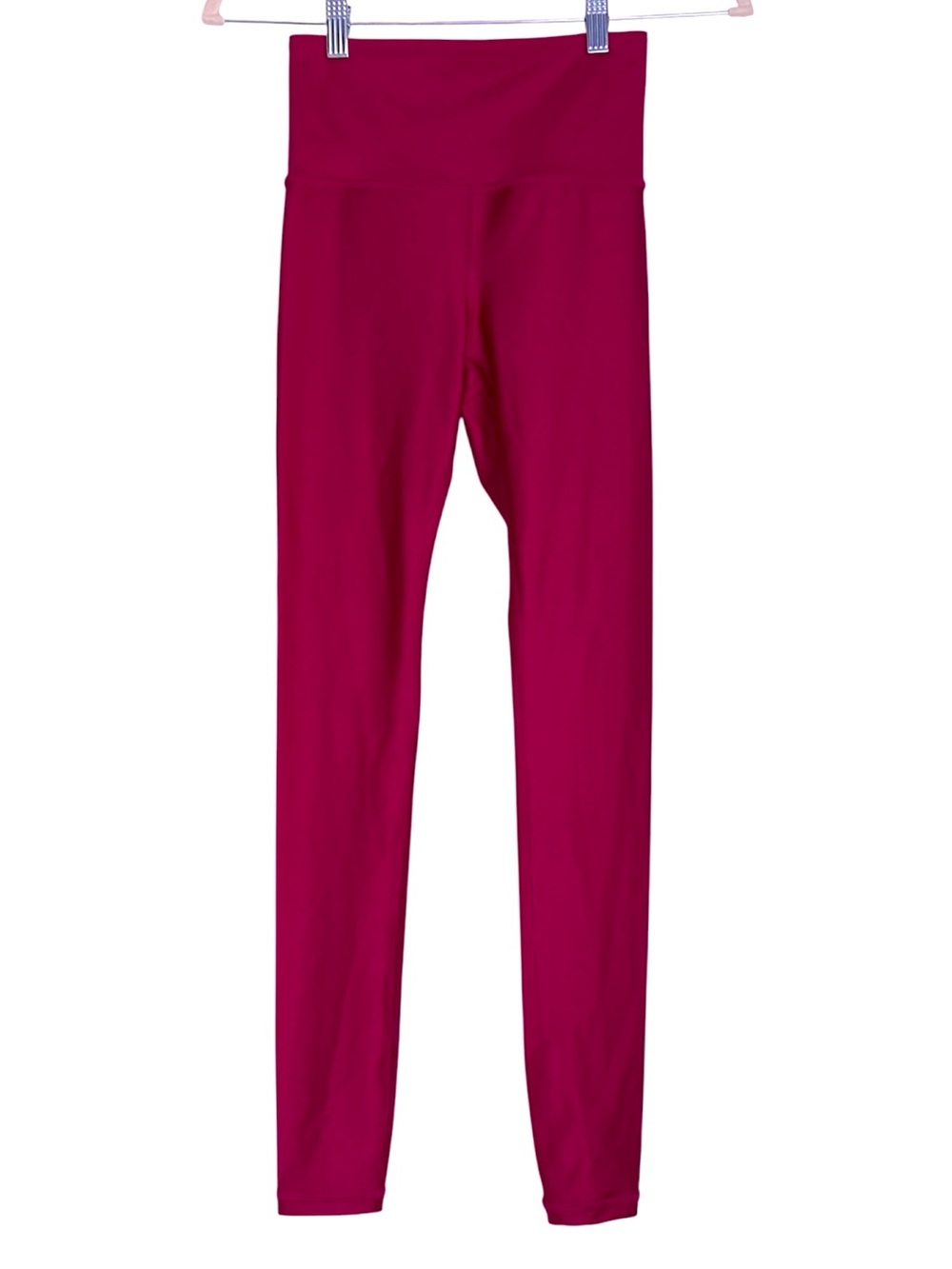 Athleta Elation Shine Tight Leggings Hot Pink, NWOT - Picture 3 of 8